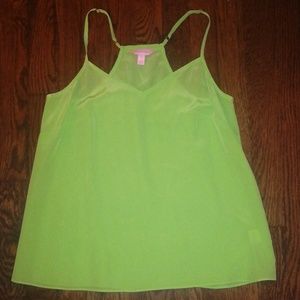 Lilly Pulitzer Silk Tank Top